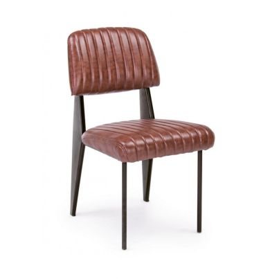NELLY VINTAGE DARK ORANGE CHAIR
