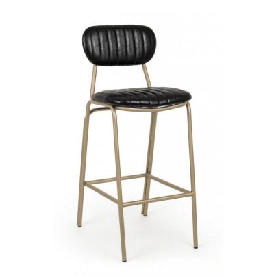 ADDY BLACK BAR STOOL