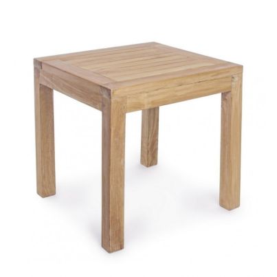 TEAK SQUARE COFFEE TABLE 50X50