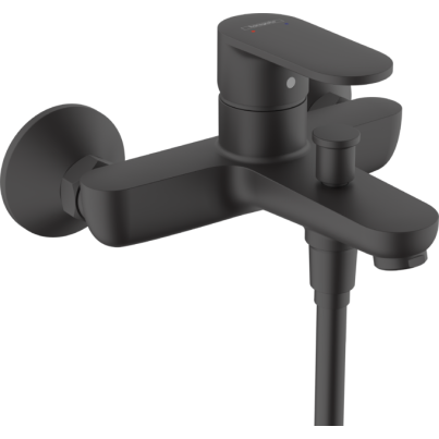 HG Bath and Shower Mixer Vernis Blend, Matte Black