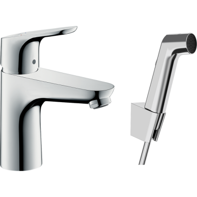 HG Mixer Set with Hand Bidet Spray and Holder, Chrome