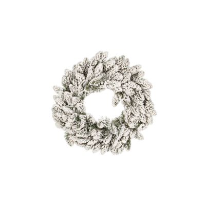 Bizzotto Christmas wreath OREGON Ø60cm white-green