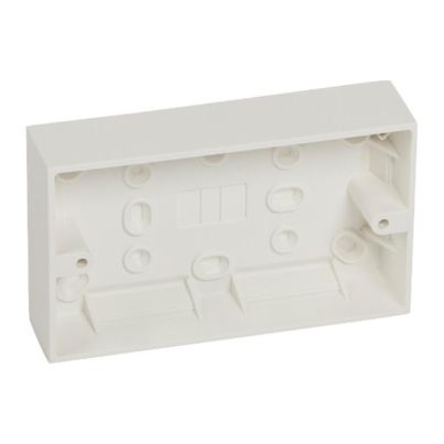 Console LEGRAND, surface mounting, PVC, 86 × 146 × 35 mm