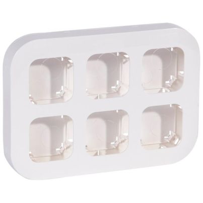 Console LEGRAND Forix, 6 modules, surface mounting, white