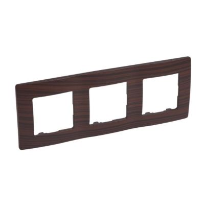 Frame LEGRAND Niloe, triple, dark wood