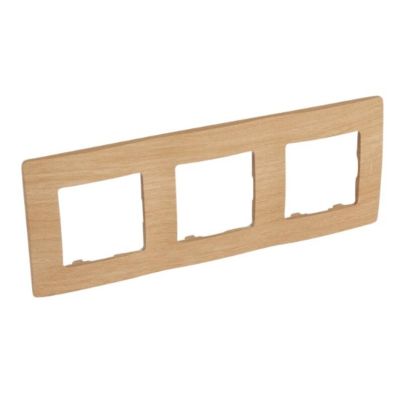 Frame LEGRAND Niloe, triple, light wood