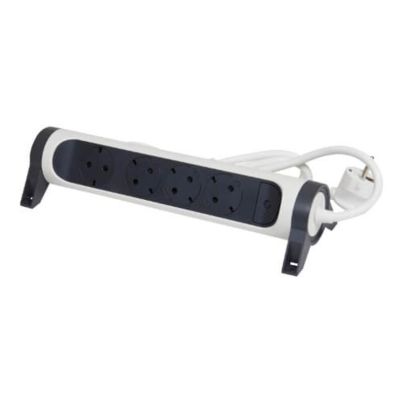 Multiplug LEGRAND Premium, rotating, 4×2P+E, with 3 m cable