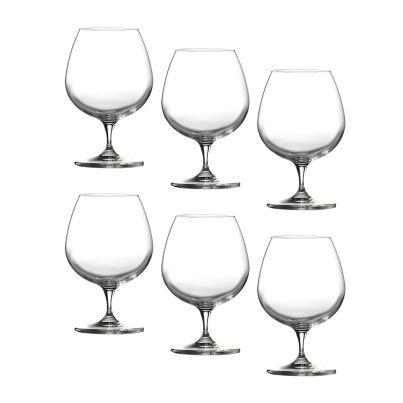 Cognac glasses PREMIUM 645ml 6pcs. clear