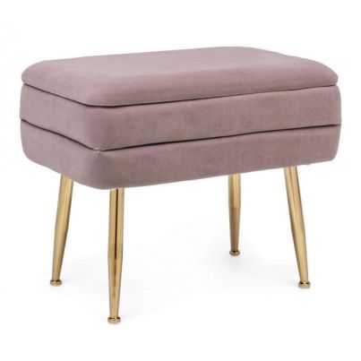 PAVLINA MAUVE STORAGE SINGLE BENCH