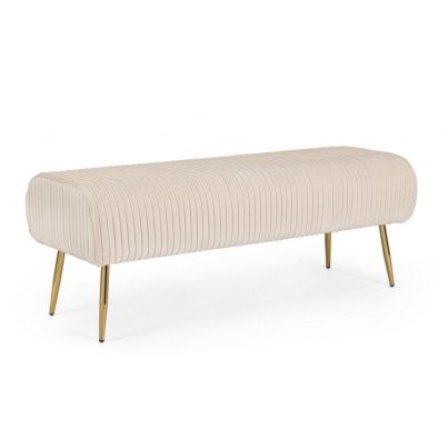 SELENA CREAM 2 SEATS BENCH