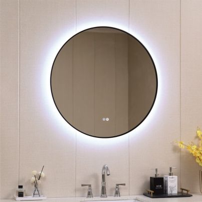 LED огледало ЛЕЙЛА-80, 1855/80, D80см