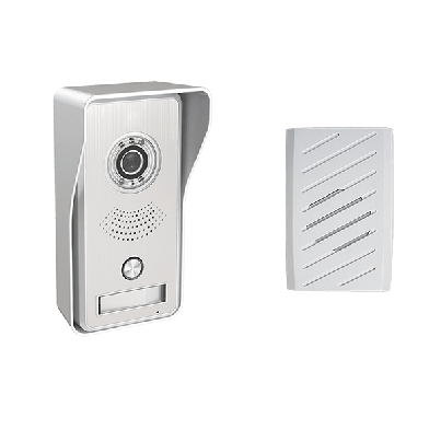 Wi-Fi smart video door phone with two door chimes