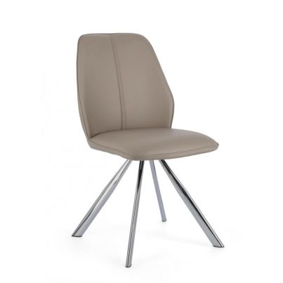 MAXWELL TAUPE PU CHAIR