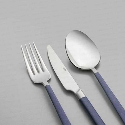 Cutlery DALYAN PEARL 18pcs. Set Sandblast/Dark Blue