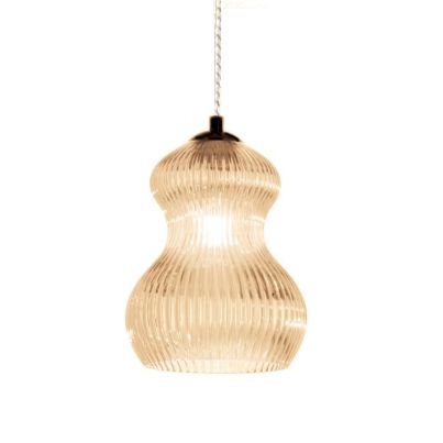 Пендел ONDALUCE MADAGASCAR 2-AM, 1xE14, Ф165мм, амбър