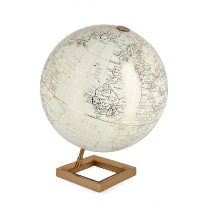ADVENTURE BEIGE SQU GOL DECOR GLOBE H38