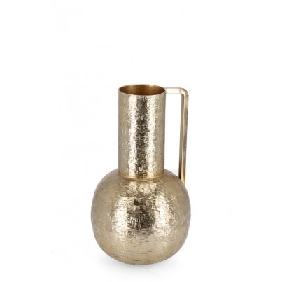 BIZZOTTO ДЕКОРАТИВНА БУТИЛКА LATHE 17,5X31 ЗЛАТО