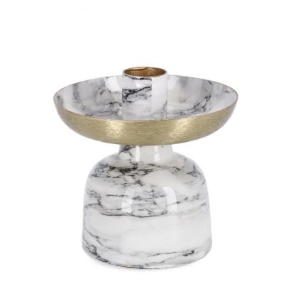 MARSHA WHITE CANDLE HOLD 1P H10
