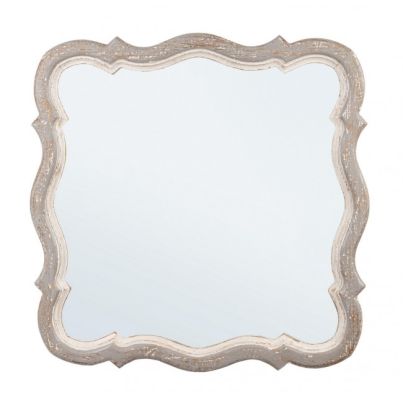 Квадратно сиво огледало VENERE 75x75