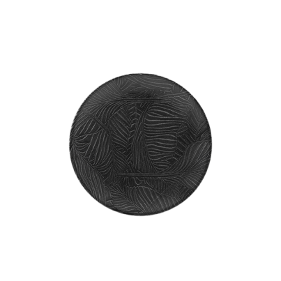 Десертна чиния SATURNIA Breath, 21 см, черна