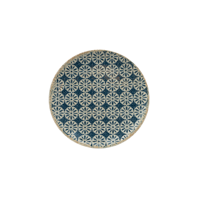 Десертна чиния SATURNIA Table, 21 см, синя/бежова