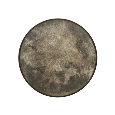 Чиния за сервиране SATURNIA Brown sketch, 31 см, кафява