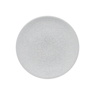 Плитка чиния SATURNIA Tiffany, 28 см, бяла