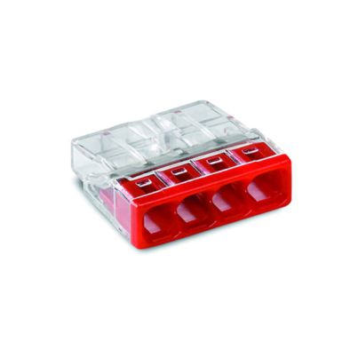 WAGO 2273 КЛЕМА ЗА 4 ТВЪРДИ ПРОВОДНИКА 0,5-2,5 MM2