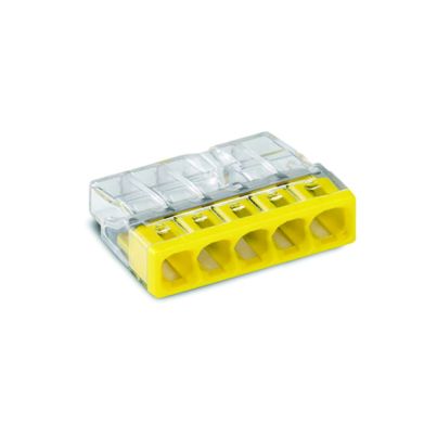 WAGO 2273 КЛЕМА ЗА 5 ТВЪРДИ ПРОВОДНИКА 0,5-2,5 MM2