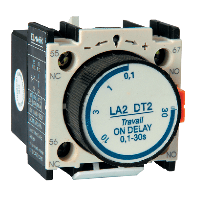 Time delay contact block for contactor LT1-D 0.1~3S NO+NC