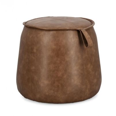 RUDINA COGNAC POUF