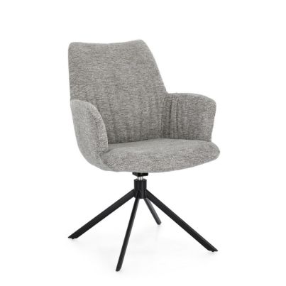 ALEXANDER GREY ASH SWIVEL ARMCHAIR