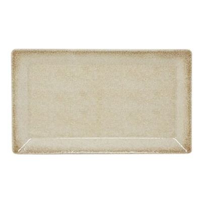 Правоъгълна чиния SATURNIA Sand 29x17,5 см