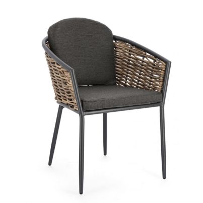 MARIBELA CHARC YK13 CHAIR W-ARM W-CUSH