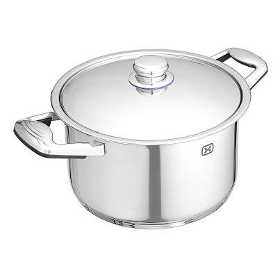 Three-layer Bottom Pot CHROM ELEGANT, Stainless Steel, 20 cm, 3.7 L