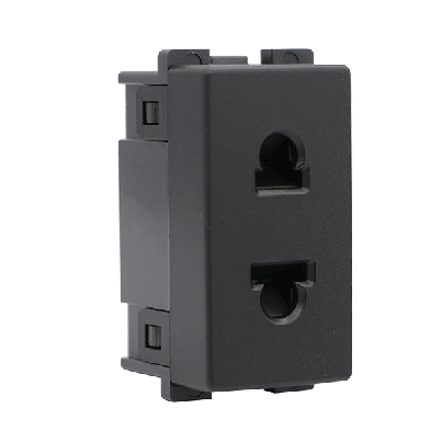 LECCE DOUBLE PIN SOCKET АНТРАЦИТ