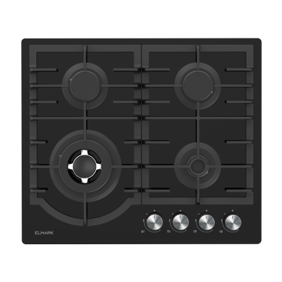 EL-60GH096W СТЪКЛЕН ГАЗОВ КОТЛОН С WOK 60СМ