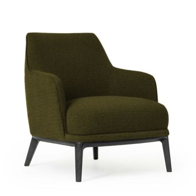 Wing chair ALBA green/MEGASOFT 405