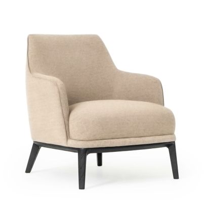 Wing chair ALBA beige/QUEEN 04