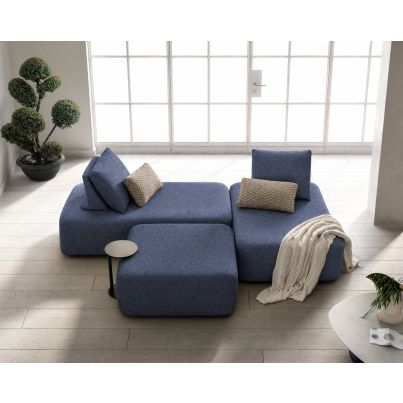 Modular sofa SAMOA MATRIX 220x105x91/160x105x91 Ottoman 105x105x44 Dandy