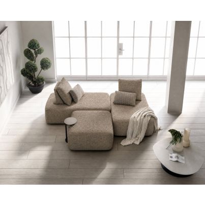 Modular sofa SAMOA MATRIX 220x105x91/160x105x91 Ottoman 105x105x44 Jazz