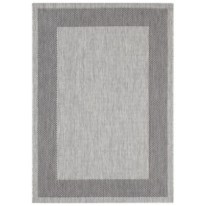 ABC VIVACE КИЛИМ FRAME GREY BLACK 160X230CM