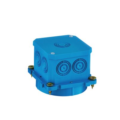 FLUSH MOUNTED BOX FOR WOODEN WALL D60MM, HALOGEN FREE