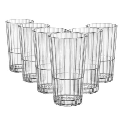 Glasses Cooler OXFORD BAR 500ml 6pcs. clear