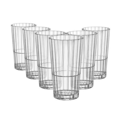 Glasses OXFORD BAR 395ml 6pcs. clear