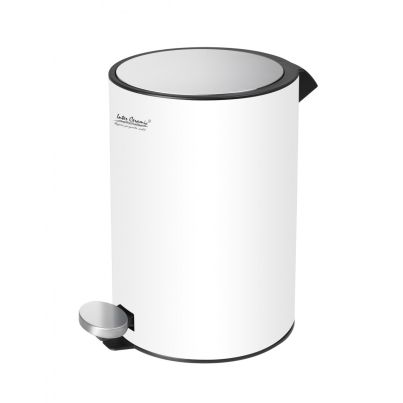 Pedal Bin 7072W, White