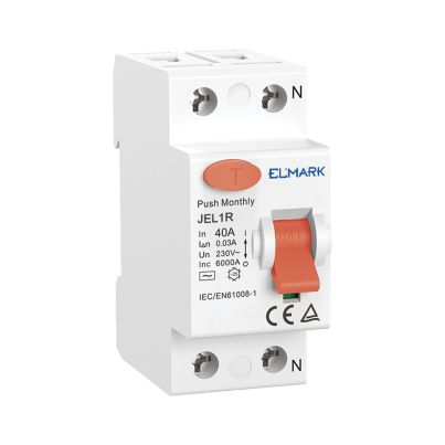 RESIDUAL CURRENT DEVICE JEL1R 6kA 2P 16A/30mA