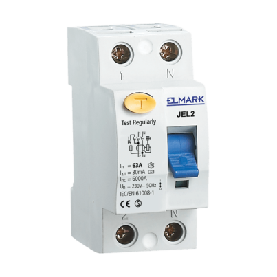 Residual current device JEL2 2P 20A/500mA SigmA