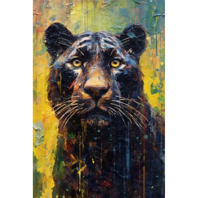 IMAGELAND АЛУМИНИЕВА КАРТИНА BLACK PANTHER