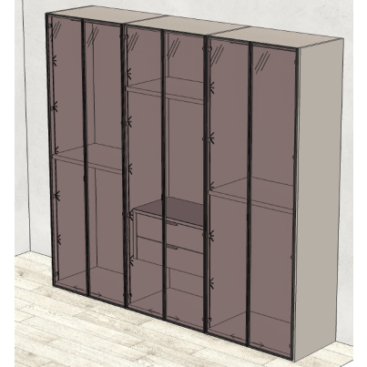 Модулен гардероб SL4261